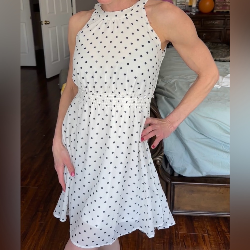 Cute polkadot dress (kids XL)